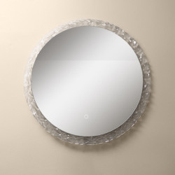 Okrągłe lustro LED D2309, podświetlane lustro do łazienki, okrągłe lustro led, nowoczesne lustra led, 