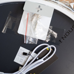 Lustro LED do łazienki D2309 okrągłe lustro podświetlane LED