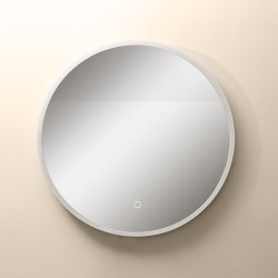 Designerskie lustro LED 60 cm D2526 lustro okrągłe podświetlane