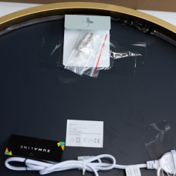 Okrągłe lustro LED 60 cm D2526 podświetlane lustro łazienkowe LED