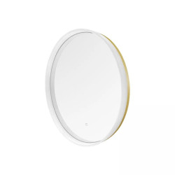 Lustro LED 60 cm D2526 okrągłe lustro podświetlane do łazienki