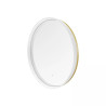 Lustro LED 60 cm D2526 okrągłe lustro podświetlane do łazienki