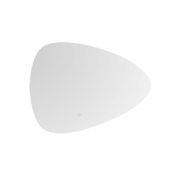 Lustro łazienkowe LED D3005 eleganckie podświetlane lustro LED do łazienki