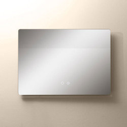 Lustro LED 70/50 cm D3001 nowoczesne prostokątne lustro podświetlane do łazienki
