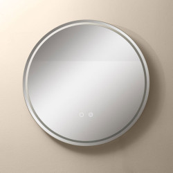 Okrągłe lustro LED D3004-60 eleganckie lustro łazienkowe z oświetleniem