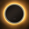 Lustro łazienkowe LED D3004-60 nowoczesne okrągłe lustro z podświetleniem