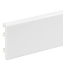 Listwa podłogowa biała pcv STL80-9003 Creativa, białe listwy podłogowe, białe listwy podłogowe wodoodporne, listwy przypodłogowe