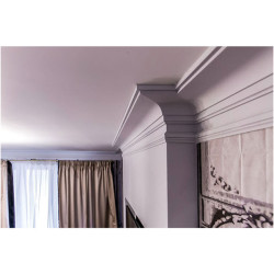 Orac Decor gzyms C220 Luxxus elegancka sztukateria do wnętrz klasycznych i nowoczesnych