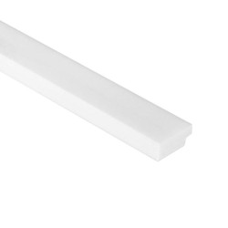 Zakończenie lameli lewe L0201LP Medio Mardom Decor przedstawione w minimalistycznej kompozycji. Prosty, nowoczesny kształt wpisu
