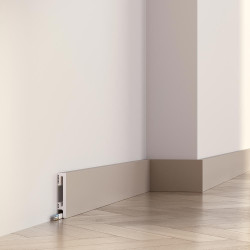Listwy przypodłogowe kolor Cappuccino PF081C Durofit Premium Floor, Nowoczesne wytrzymałe listwy przypodłogowe