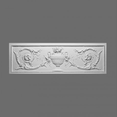 FRONTON, D140, LUXXUS, ORAC DECOR, SZTUKATERIA, PŁASKORZEŹBA, KLASYCZNA, DEKORACJA, ŚCIENNA, ZDOBIONA, OBRAMOWANIE,
