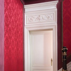 FRONTON, D140, LUXXUS, ORAC DECOR, SZTUKATERIA, PŁASKORZEŹBA, KLASYCZNA, DEKORACJA, ŚCIENNA, ZDOBIONA, OBRAMOWANIE,