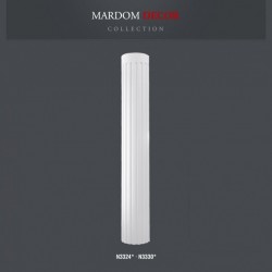 KOLUMNA N3324W Mardom DECOR żłobiona styl antyczny