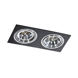 Lampa SIRO 2 GM2200Black/ Aluminium metal / Azzardo