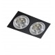 Lampa SIRO 2 GM2200Black/ Aluminium metal / Azzardo