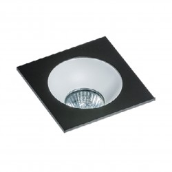 Lampa HUGO 1 Downlight bez wkładu GM2118S Downlight black / alumin Azzardo