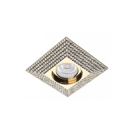 Lampa PIRAMIDE L NC1674SQ-G Gold / aluminium IP20 Azzardo