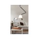 Lampa ZYTA PENDANT M WHITE MD2300-M WH white/black/chrome Azzardo