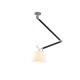 Lampa ZYTA PENDANT M WHITE MD2300-M WH white/black/chrome Azzardo