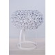 Lampa ACRYLIO table MA 026M clear/white metal/acryl/ Azzardo