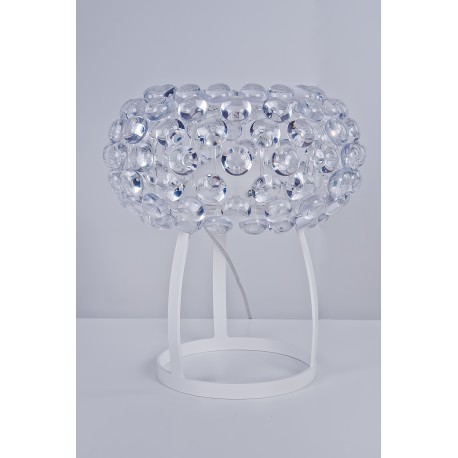 Lampa ACRYLIO table MA 026M clear/white metal/acryl/ Azzardo