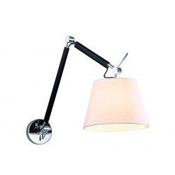 Lampa ZYTA WALL S WHITE MB2300-S WH white/black/chrome Azzardo