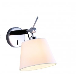 Lampa ZYTA WALL XS WHITE MB2300-XS WH white/black/chrome Azzardo