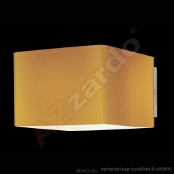 Lampa TULIP wall MB 328-1 amber glass/chrome Azzardo
