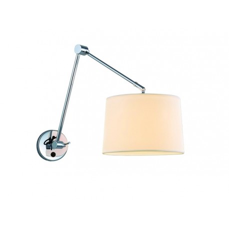 Lampa ADAM WALL S WHITE MB2299-S white/apricot Metal/fab Azzardo