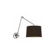 Lampa ADAM WALL S BLACK MB2299-S black/apricot Metal/fab Azzardo