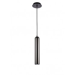 Lampa TUBO 1 BK/ CH pendant FH31141- BJ-350-1BKCH black/chr Azzardo