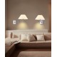 Lampa TRAPEZIO WHITE WALL MB2311-S WH whiteMetal/farbric Azzardo