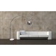 Lampa TOSCA floor TS 010121MM satin nickel/ white Azzardo