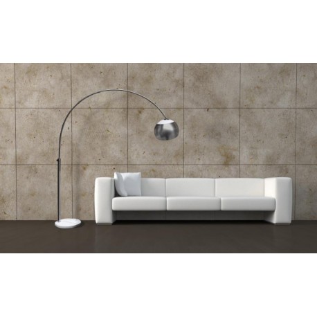 Lampa TOSCA floor TS 010121MM satin nickel/ white Azzardo