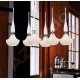 Lampa TASOS 6 pendant MD2095-6W metal/glass chrome/whi Azzardo