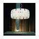 Lampa TAURUSpendant MD 2050-4W white glass/chrome Azzardo