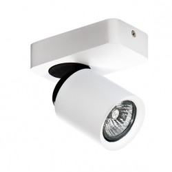 Lampa TOMI 1 top/wall FH31311A11 white/gray metal/ alu Azzardo