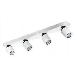 Lampa TOMI 4 PR top/wall FH31314A11 white/gray metal/ alu Azzardo