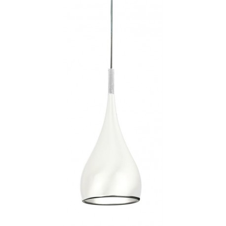 Lampa SPELL pendant LP 5035-WHwhite metal chrome Azzardo