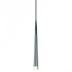 Lampa STYLO 1 pendant MD 1220-1 chrome metal/glass Azzardo