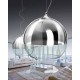 Lampa SILVER BALL 18 pendant LP5034-S metal/glass chrome/chro Azzardo